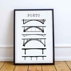 Ilustração ‘Pontes do Porto’