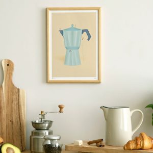 Ilustração ‘Cafeteira’